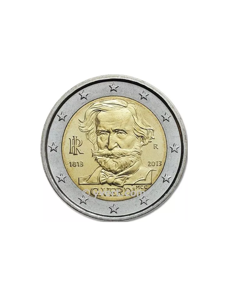2 EURO COMMEMORATIVE 2013 : ITALIE (200e anniversaire de la naissance de Verdi)
