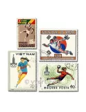 HAND BALL : pochette de 25 timbres (Oblitérés)