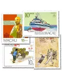MACAO : pochette de 25 timbres (Oblitérés)