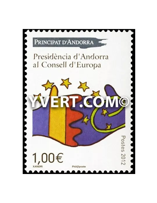 n° 731 - Timbre Andorre Poste