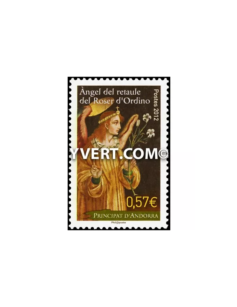 n° 733 - Timbre Andorre Poste