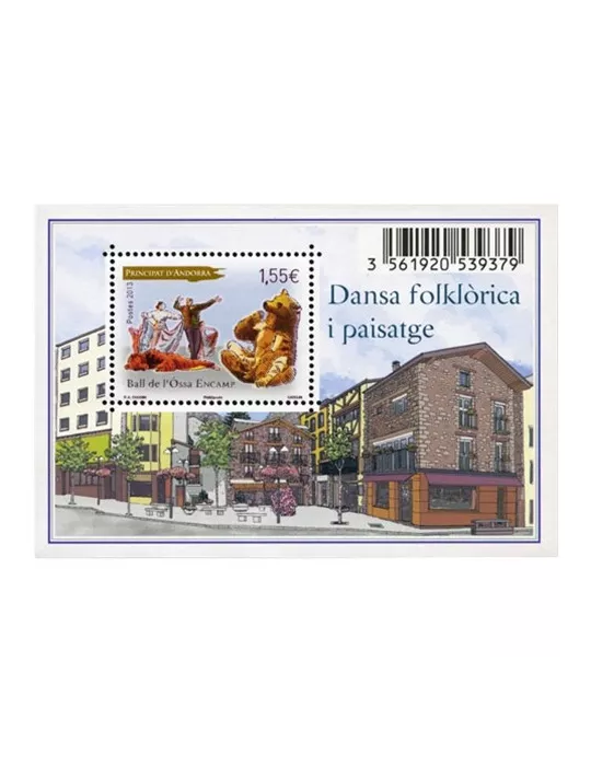 n° F735 - Timbre Andorre Poste