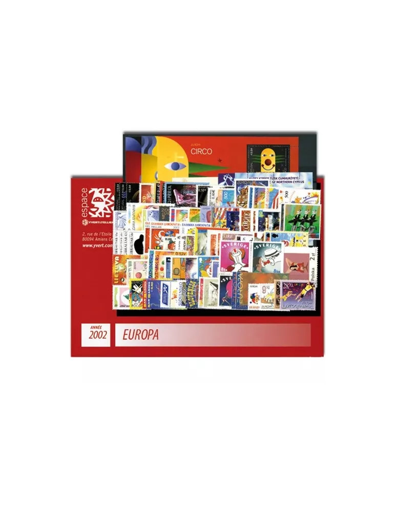 2002** - Année complète neuf EUROPA