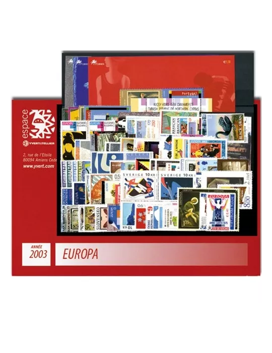 2003** - Année complète neuf EUROPA