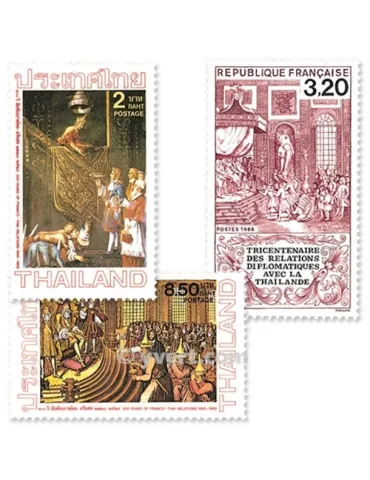 1986 - Émission commune-France-Thaïlande