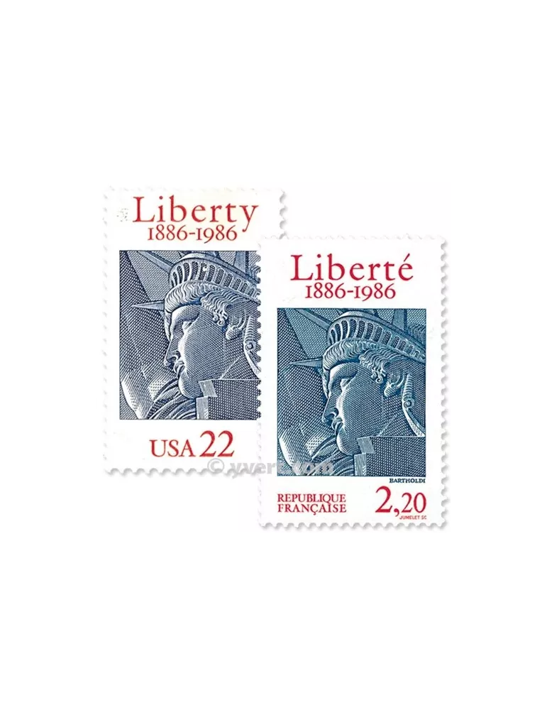1986 - Émission commune-France-USA