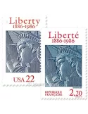 1986 - Émission commune-France-USA
