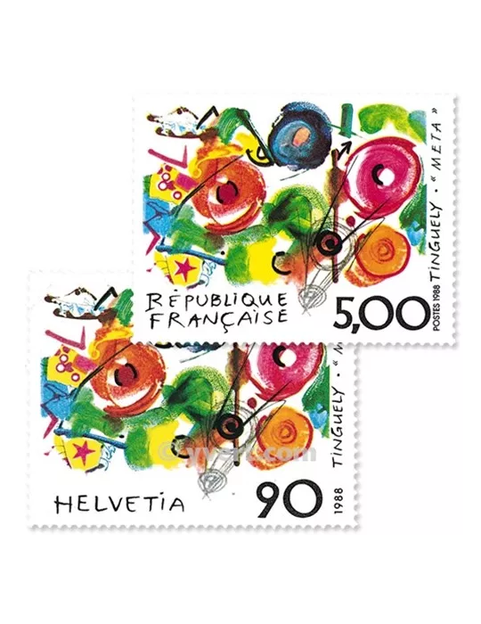 1988 - Émission commune-France-Suisse
