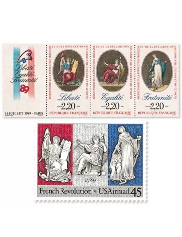 1989 - Émission commune-France-USA