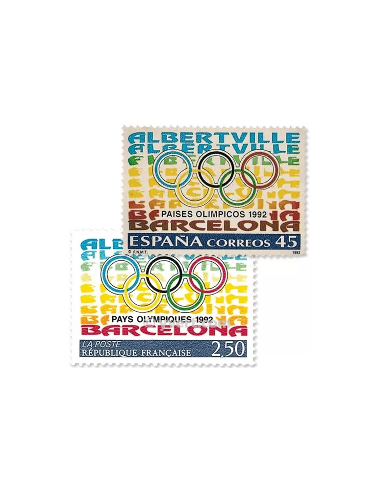 1992 - Émission commune-France-Espagne-(pochette)