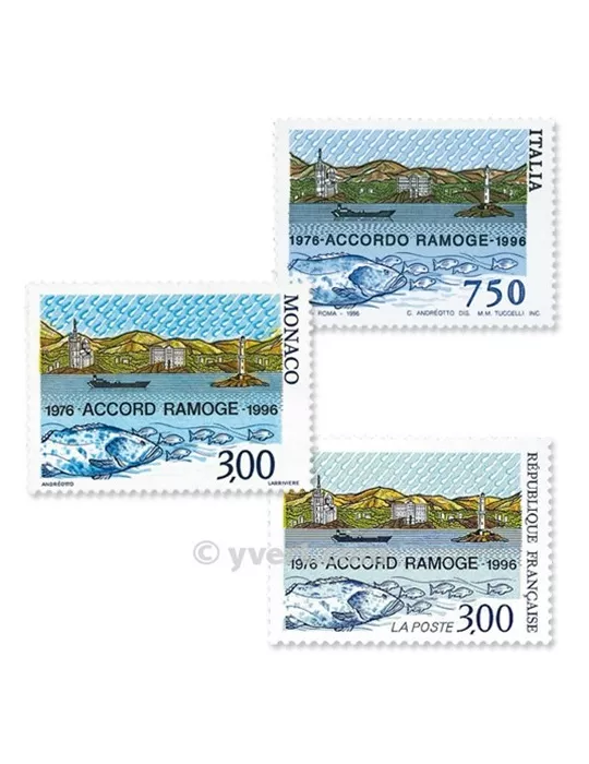 1996 - Émission commune-France-Italie-Monaco