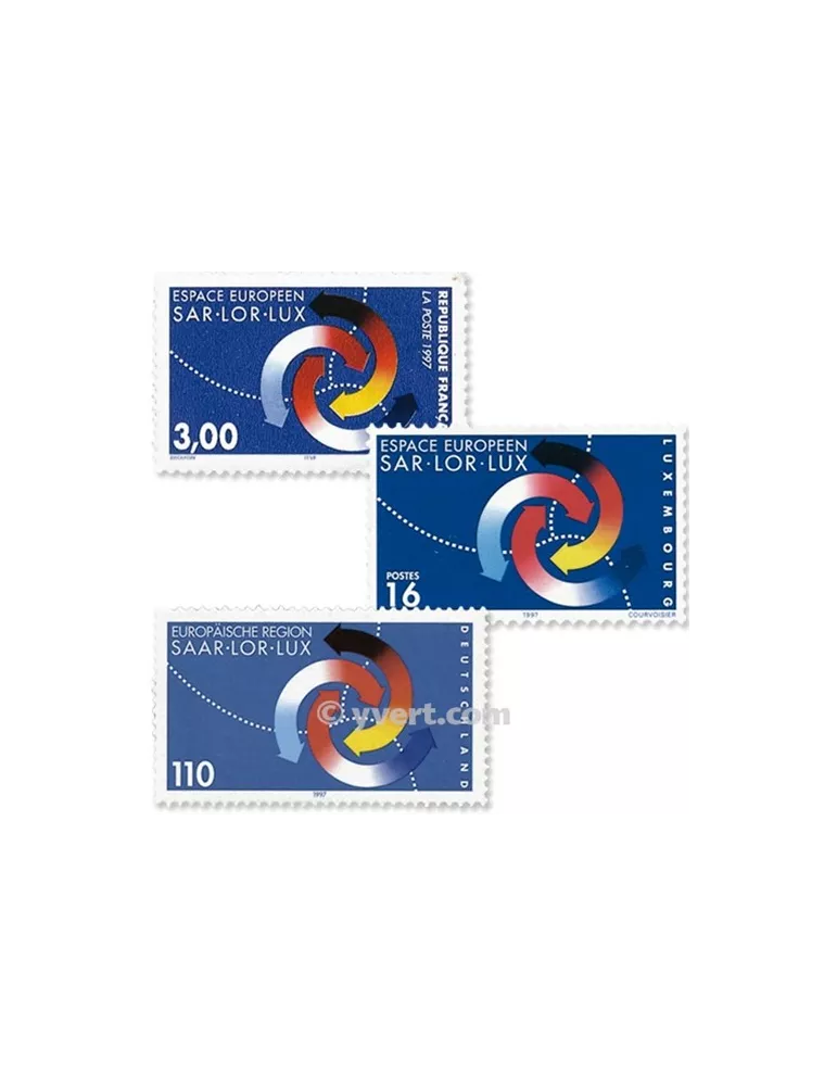 1997 - Émission commune-France-Allemagne-Luxembourg-(pochette)