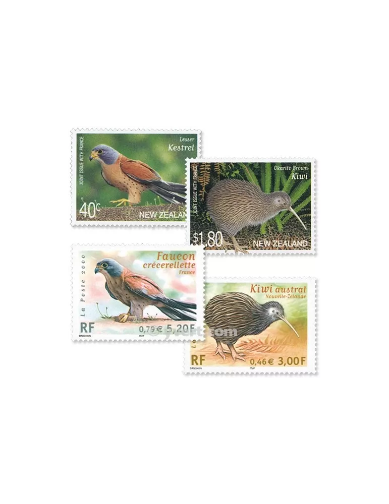 2000 - Émission commune-France-Nouvelle-Zélande-(pochette)