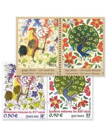 2003 - Émission commune-France-Inde-(pochette)