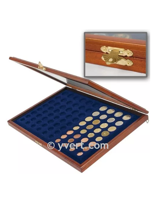 VITRINE EN BOIS POUR MONNAIES (10 SERIES) - SAFE®