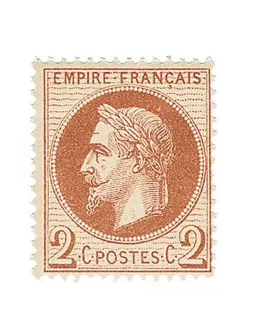 n° 26A obl. - Napoléon III (Empire lauré)