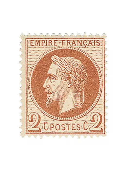 n° 26A obl. - Napoléon III (Empire lauré)
