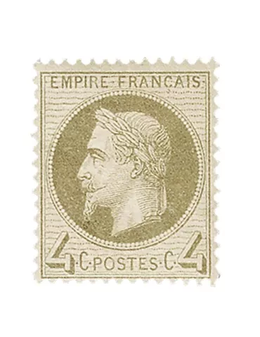 n° 27A obl. - Napoléon III (Empire lauré)