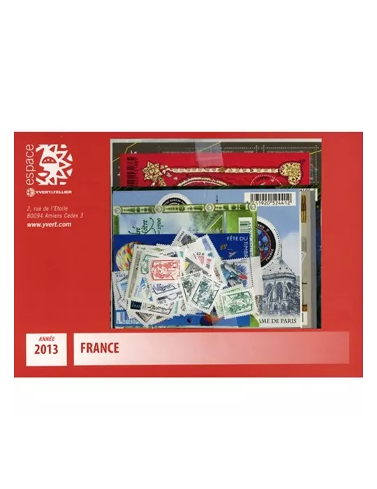 n° 4711/4831 - Timbre France Année complète (2013)