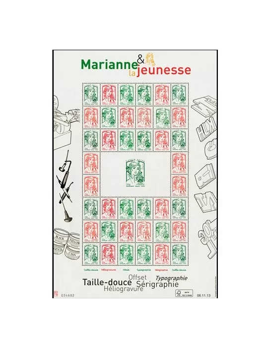 n° F4774A - Timbre France Poste