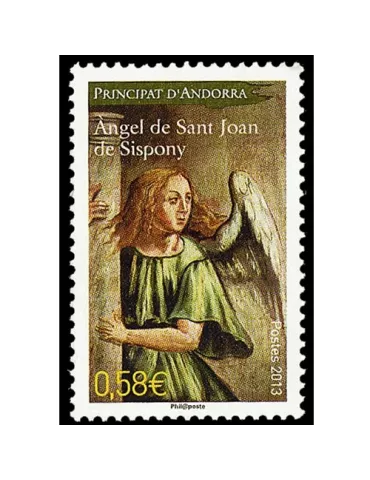 n° 747 -Timbre Andorre Poste