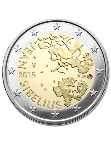 2 EURO COMMEMORATIVE 2015 : FINLANDE (150 ans de la naissance de Jean Sibelius)