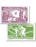 n° 1/5 - Timbre France Libre