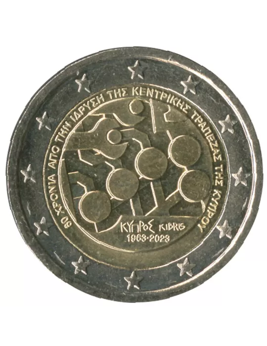 2 EURO COMMEMORATIVE 2023 : CHYPRE (Banque Centrale de Chypre)