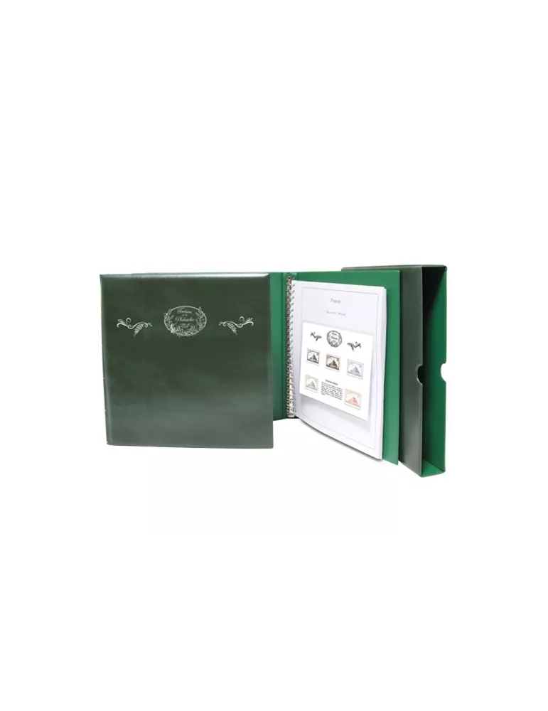 TRESORS DE LA PHILATELIE : Album SUPRA accompagné des pages d´album (2014/2018)