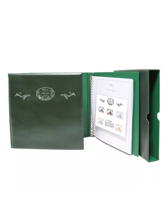 TRESORS DE LA PHILATELIE : Album SUPRA accompagné des pages d´album (2014/2018)