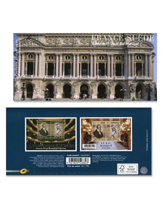 2012 - Émission commune-France-Suède-(pochette)