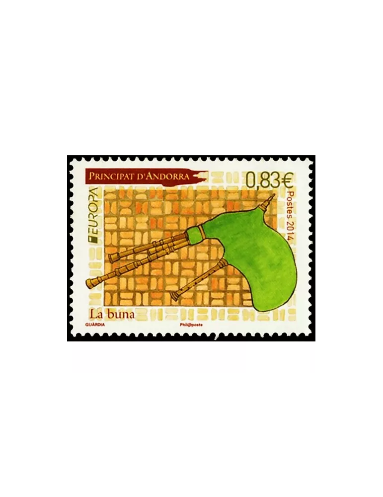 n° 752 - Timbre Andorre Poste