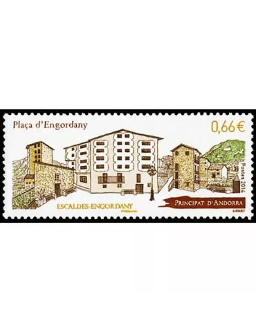 n° 754 - Timbre Andorre Poste