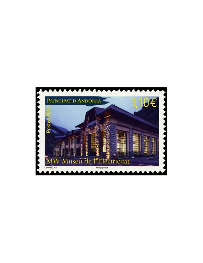 n° 756 - Timbre Andorre Poste
