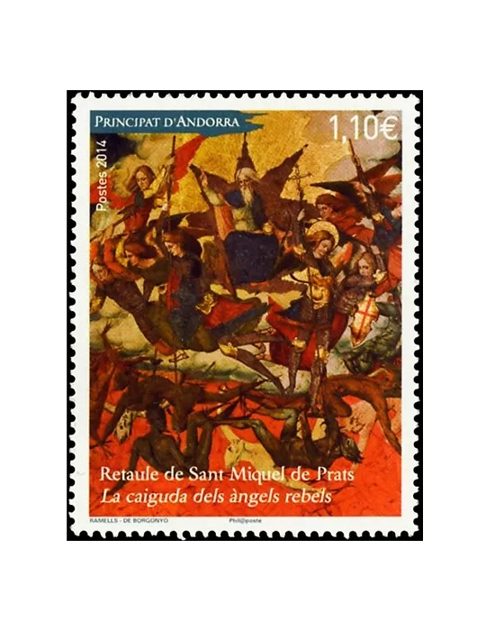 n° 759 - Timbre Andorre Poste