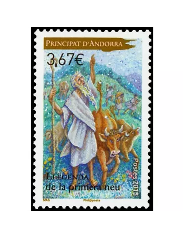 n° 764 - Timbre Andorre Poste