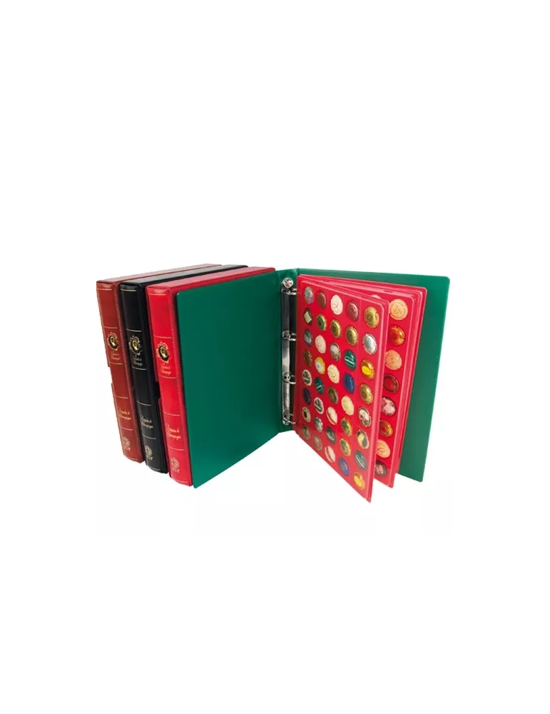 Album INITIA + 4 Recharges INITIA´Champ (ROUGE) + Signettes