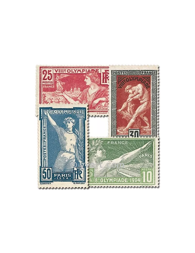 n° 183/186 - Timbre France Poste