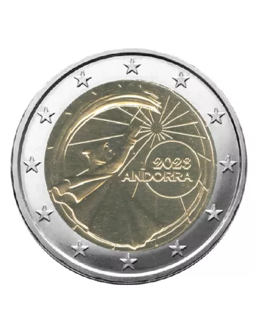 BU : 2 EURO COMMEMORATIVE 2023 : ANDORRE (Festival du Solstice d'été) 2