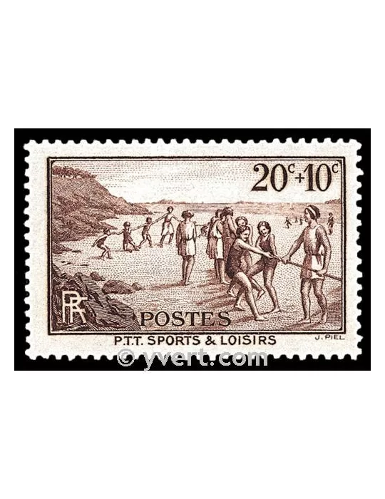 n° 345 - Timbre France Poste