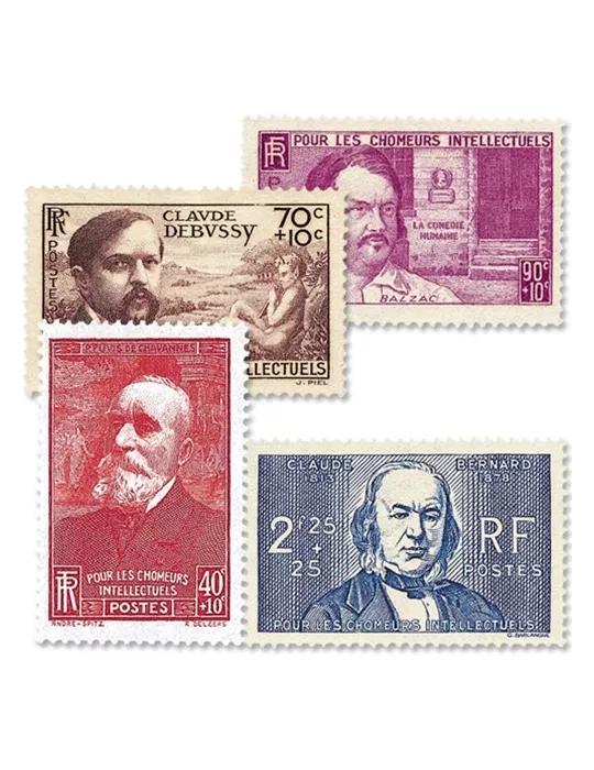 n° 436/439 - Timbre France Poste