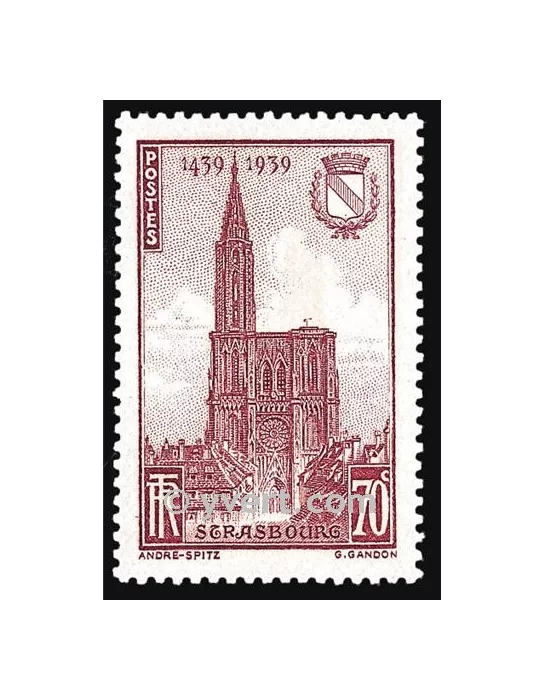 n° 443 - Timbre France Poste