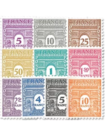 n° 620/629 - Timbre France Poste