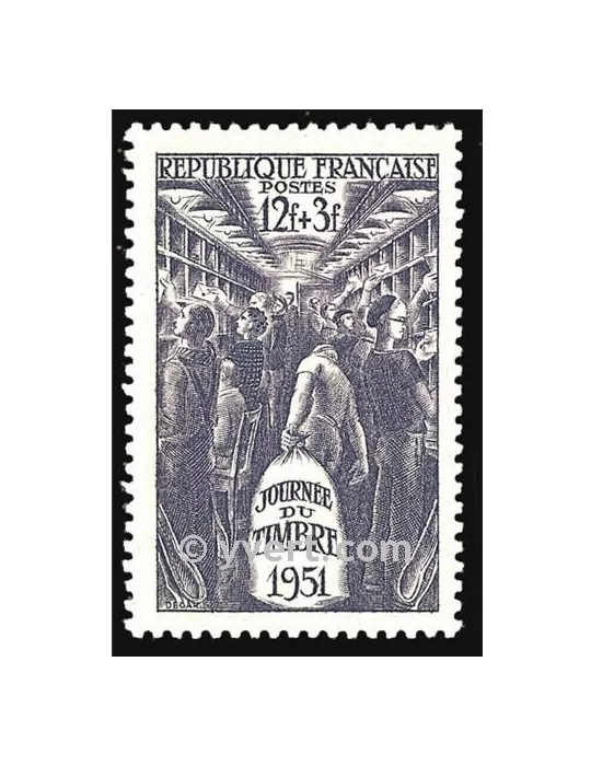 n° 879 - Timbre France Poste