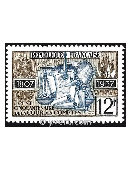 n° 1107 - Timbre France Poste