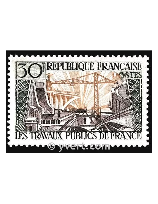 n° 1114 - Timbre France Poste