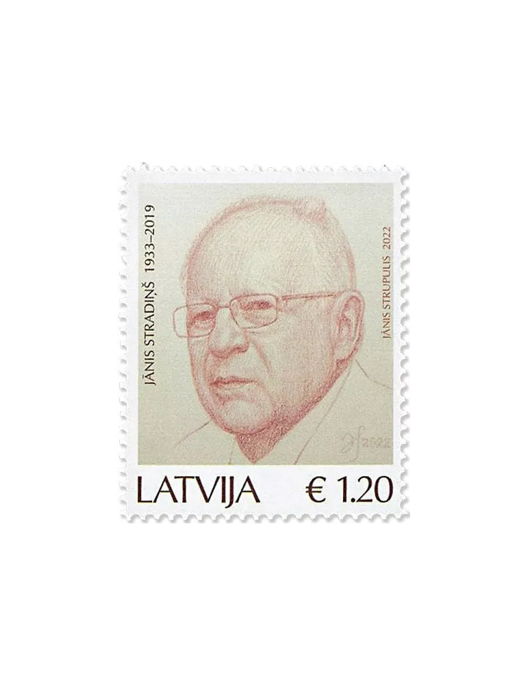 n° 1150 - Timbre LETTONIE Poste