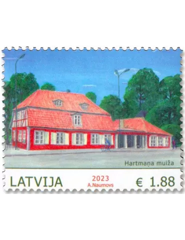 n° 1167 - Timbre LETTONIE Poste