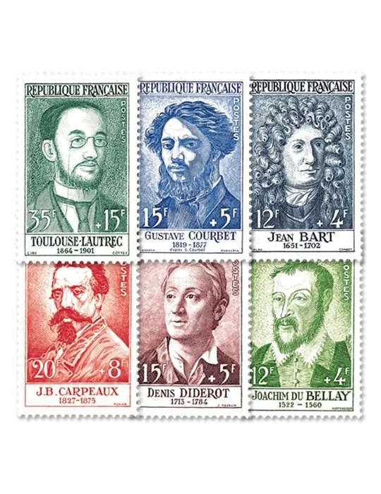 n° 1166/1171 - Timbre France Poste