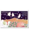n° 1168 - Timbre LETTONIE Poste